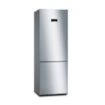 Bosch Ψυγειοκαταψύκτης 438lt Total NoFrost Υ203xΠ70xΒ67εκ. Inox Antifinger