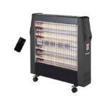 Σόμπα Ηλεκτρική Quartz Primo SYH-1840 2400W Μαύρη Με Τηλεχειριστήριο