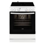 Zanussi Κουζίνα 72lt με Εστίες Εμαγιέ ZCE65210WA