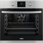 Zanussi ZOB25602XU + ZHRN641K Φούρνος άνω Πάγκου 72lt με Εστίες Κεραμικές