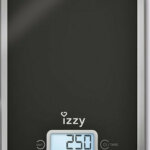 Izzy IZ-7004 Black Mirror Ψηφιακή Ζυγαριά Κουζίνας 10kg