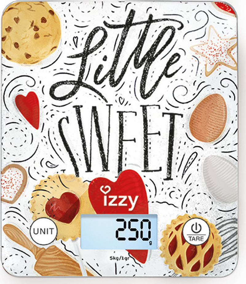 Izzy Sweet Ψηφιακή Ζυγαριά Κουζίνας 5kg