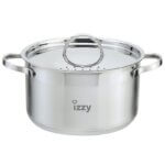 Izzy Cosmopolitan Βαθιά Ανοξείδωτη Κατσαρόλα 8lt / 28cm