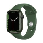 Apple Watch 7 41mm Green Aluminium Case with Clover Sport Band