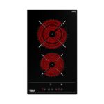 Teka TBC 32010 BK TTC Κεραμική Εστία Αυτόνομη Domino 30x51cm