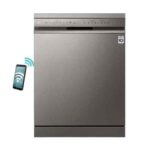LG DF325FPS Ελεύθερο Πλυντήριο Πιάτων με Wi-Fi για 14 Σερβίτσια Π60xY85εκ. Inox