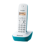Panasonic KX-TG1611 Άσπρο-Πράσινο Ασύρματο Τηλέφωνο