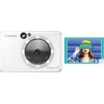 Canon Zoemini S2 Pearl White Φωτογραφική Μηχανή Compact