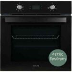 Davoline DSBO 8004 Φούρνος άνω Πάγκου 72lt χωρίς Εστίες Π59.4εκ. Μαύρος