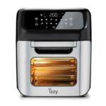 Φριτέζα Αέρος Izzy IZ-8205 με Αποσπώμενο Κάδο 12lt Ασημί