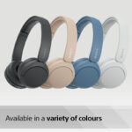 Sony Bluetooth Headphone WHCH520B Μαύρο