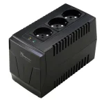 Powertech PT-AVR-1500 Compact Σταθεροποιητής Τάσης 1500VA με 3 Πρίζες Ρεύματος