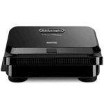 Delonghi MultiGrill Easy SW12A.BK Τοστιέρα Γκριλιέρα με Αποσπώμενες Πλάκες 800W Μαύρη