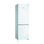 Bosch Ψυγειοκαταψύκτης 305lt Total NoFrost Υ186xΠ60xΒ66εκ. Λευκός