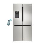Bosch Ψυγείο Ντουλάπα 574lt Total NoFrost Υ183xΠ90.5xΒ73.1εκ. Inox KFD96APEA