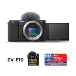 Sony ZV-E10 Mirrorless Φωτογραφική Μηχανή Body Μαύρη
