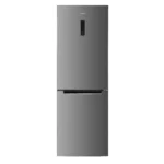 Eskimo ES RBF320E185IN Ψυγειοκαταψύκτης 323lt No Frost Υ185xΠ60xΒ68.5cm Inox